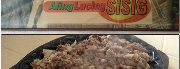 Aling Lucing's Sisig is one of Justinさんの保存済みスポット.