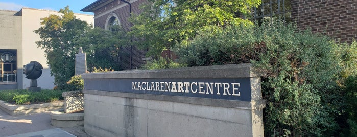 MacLaren Art Centre is one of Top 10 favorites places in Downtwon Barrie, Canada.