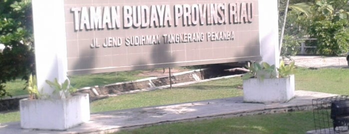 Taman Budaya Riau is one of Pekanbaru.
