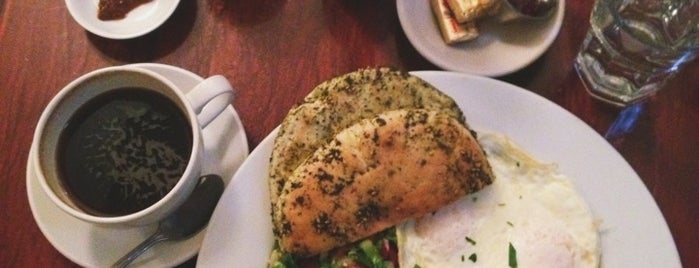 Cafe Mogador is one of Gothamist's Best Brunch.