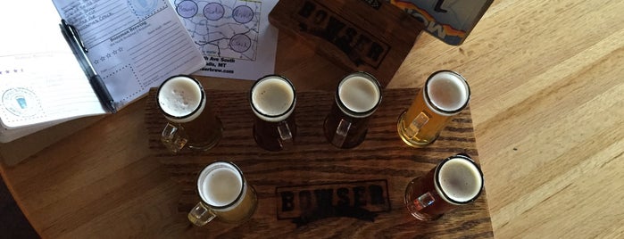 Bowser Brewing Co. is one of place to go.