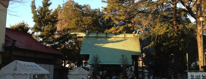 井田神社 is one of 杉山神社.