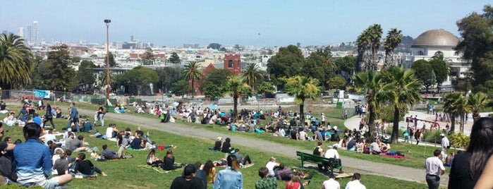 Mission Dolores Park is one of 100 SF Things to Do before you Die.
