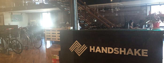 Handshake (acquired by Shopify) is one of Lugares favoritos de JAMESON.