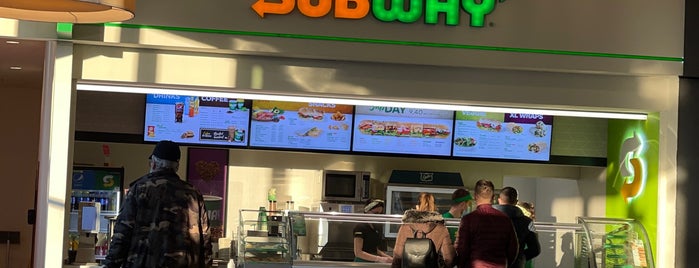 Subway is one of :>.