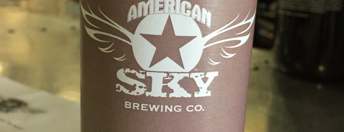 American Sky Brewing is one of To try.