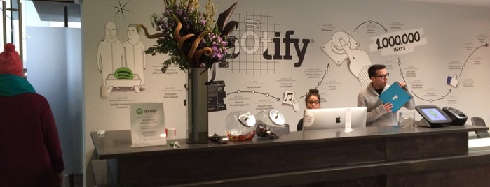 Spotify is one of New York Culture / Arts / Business Spaces.