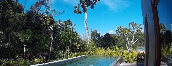 Senetan Villa & Spa Resort Ubud is one of Lugares favoritos de Jana.
