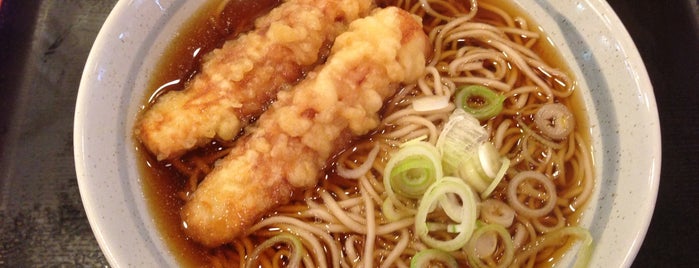 本格そば・讃岐うどん かのや 上野店 is one of 上野/御徒町/秋葉原/湯島.