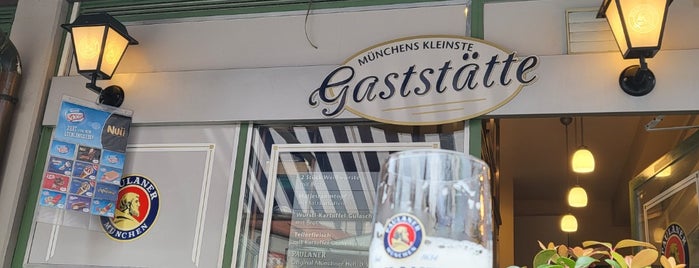 Münchens Kleinste Gasstätte is one of München.