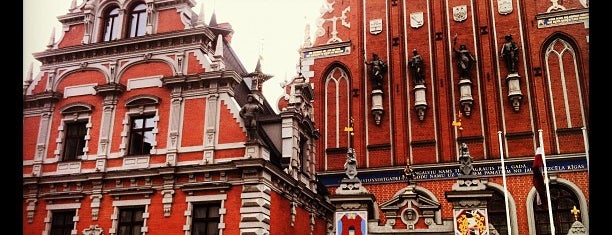 Ратушная площадь is one of Riga.