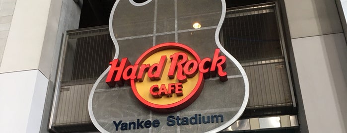 Hard Rock Cafe Yankee Stadium is one of Tempat yang Disukai Laura.
