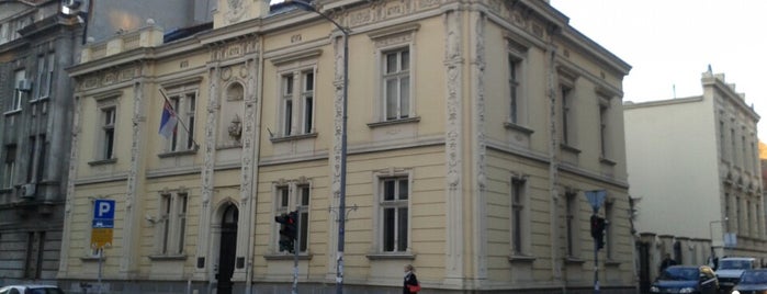 Prirodnjački muzej - kancelarije is one of belgrad.