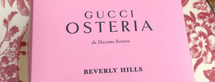 Gucci Osteria da Massimo Bottura is one of Los Angeles.