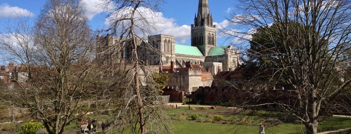 Bishop's Palace Gardens is one of Chichester and West Wittering Beach.