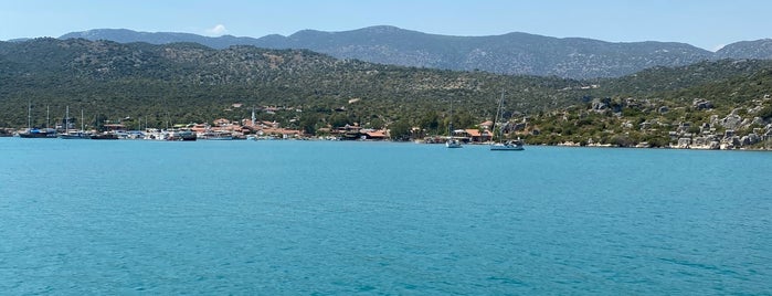 Üçağız is one of สถานที่ที่ Deniz ถูกใจ.