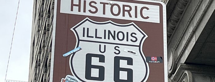 The Beginning of Route 66 is one of Chicago.