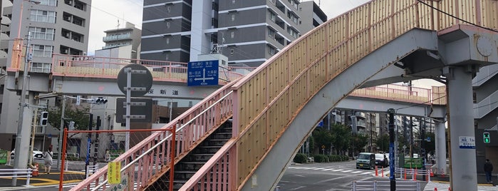 桜新道歩道橋 is one of 品川区.