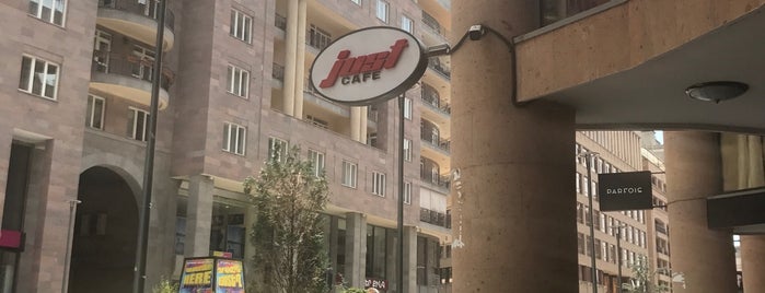 Just Cafe is one of *Beloved cafés in Yerevan*.