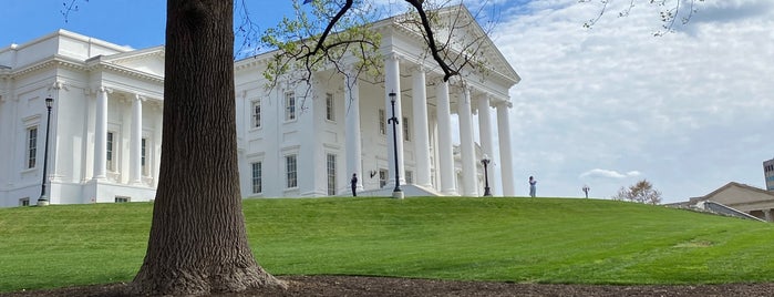 Virginia State Capitol is one of Historic Sites - Museums - Monuments - Sculptures.