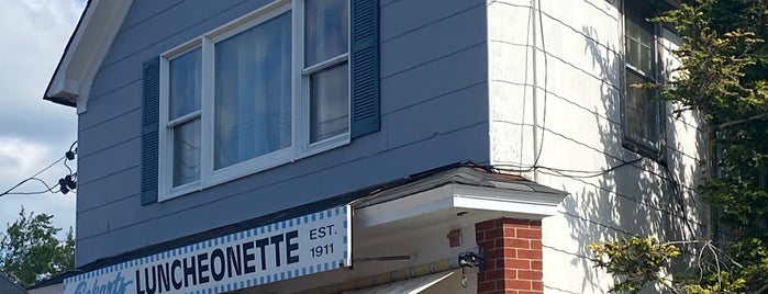 Eckart's Luncheonette is one of Westhampton Beach.