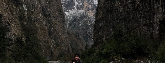 Yupshara Canyon is one of Гагра, Абхазия.