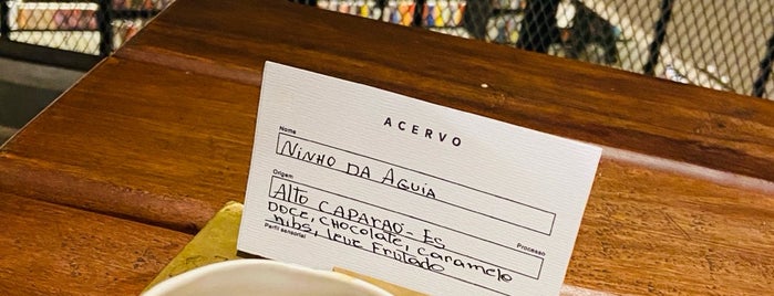 Acervo Café is one of Cafés em Brasília.