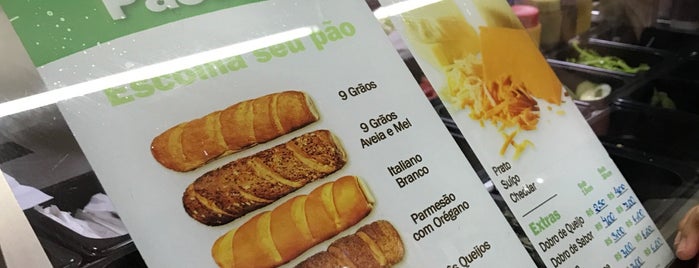 Subway is one of Restaurantes!.