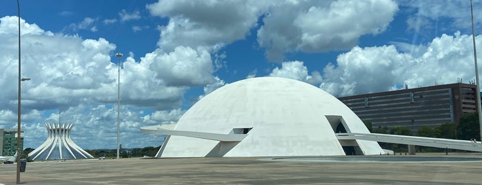 Museu Nacional da República Honestino Guimarães is one of Brasilia.