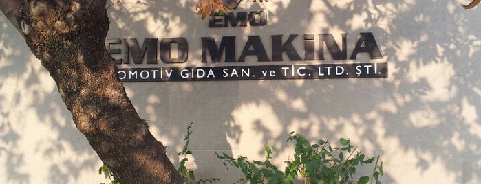Emo Makina LTD ŞTİ is one of TİMUR'un Beğendiği Mekanlar.