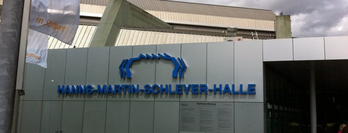 Hanns-Martin-Schleyer-Halle is one of concert venues here and there.