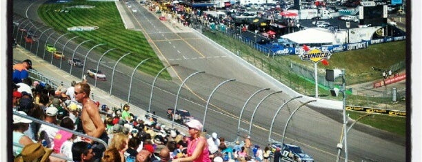 Michigan International Speedway is one of NASCAR Tracks.