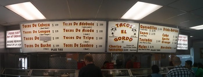 Tacos El Gordo De Tijuana is one of Best Taco in US.