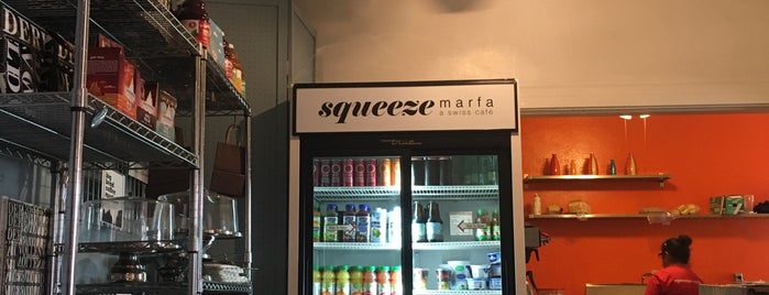 Squeeze Marfa is one of Marfa, TX.