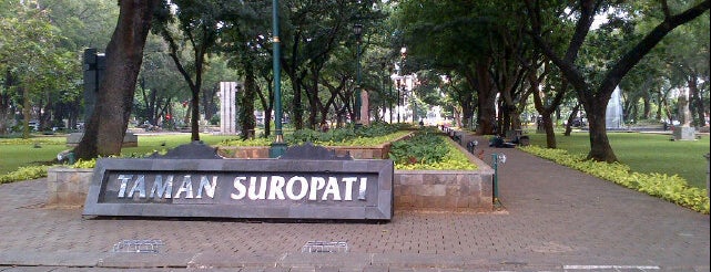 Taman Suropati is one of Jakarta Metropolitan City (Wonderful Jakarta).