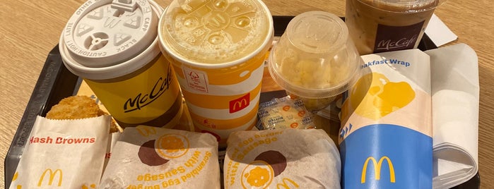 McDonald's & McCafé is one of All-time favorites in Singapore.