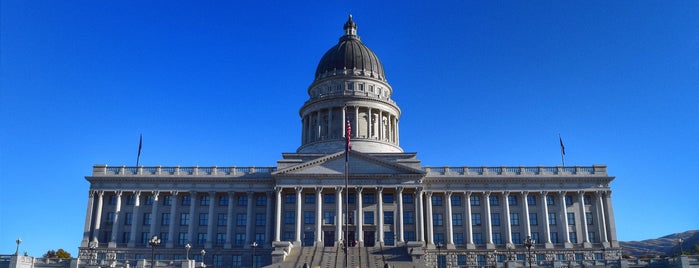 Utah State Capitol is one of Utah - The Beehive State.