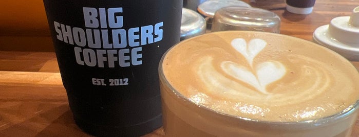 Big Shoulders Coffee is one of CHI weekend.