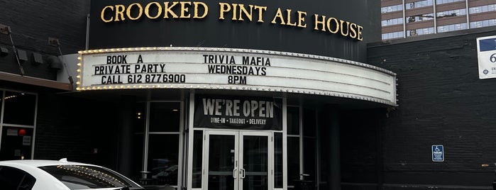 Crooked Pint Ale House is one of Minnesota Thrillst.