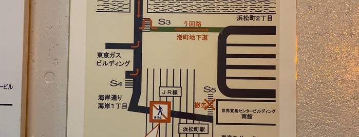 浜松町駅 歩行者デッキ is one of fav.