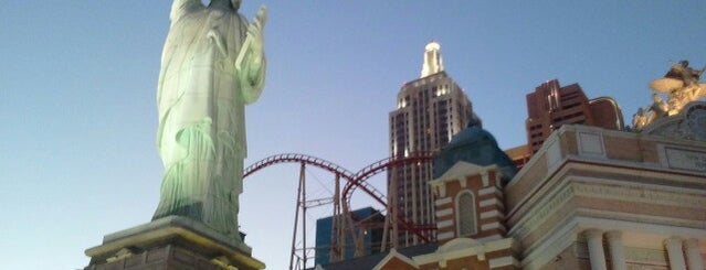 The Big Apple Roller Coaster is one of Las Vegas Places To Visit.