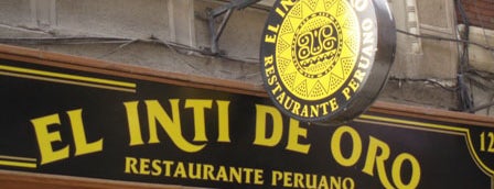 El Inti de Oro is one of Restaurantes comida a domicilio Madrid.