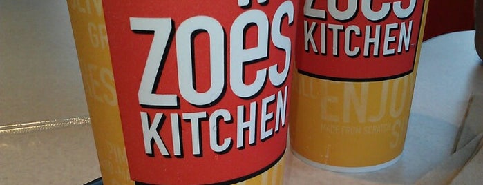 Zoes Kitchen Greek Restaurant is one of Posti che sono piaciuti a Nate.