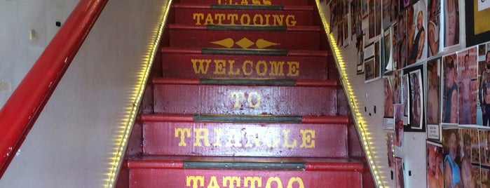 Triangle Tattoo & Museum is one of Gilda 님이 저장한 장소.