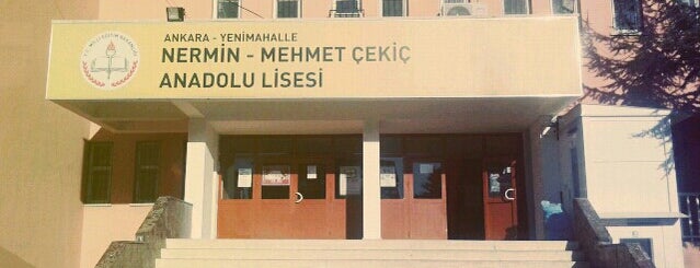 Nermin Mehmet Cekic Anadolu Lisesi is one of EL CLASİCOVİP'in Beğendiği Mekanlar.