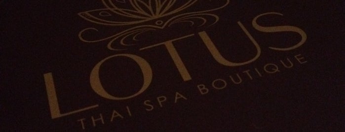 Lotus Thai Spa Boutique is one of Best of BOG.