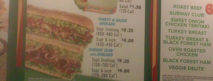 Subway Sandwiches is one of Orte, die JRA gefallen.