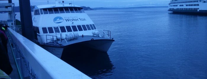 King County Water Taxi - Vashon is one of morning routine.
