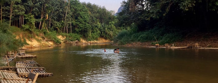 Klong Sok Bamboo Rafting is one of CRML Surat & Chiang Rai.