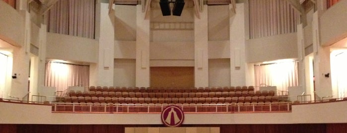 Dekelboum Concert Hall is one of UMD.